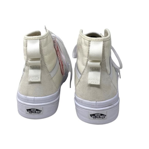 VANS Sentry Sk8-Hi WC Boots High Suede Canvas White Men's Size Skate VN0A5KY5FS8 - Picture 5 of 7